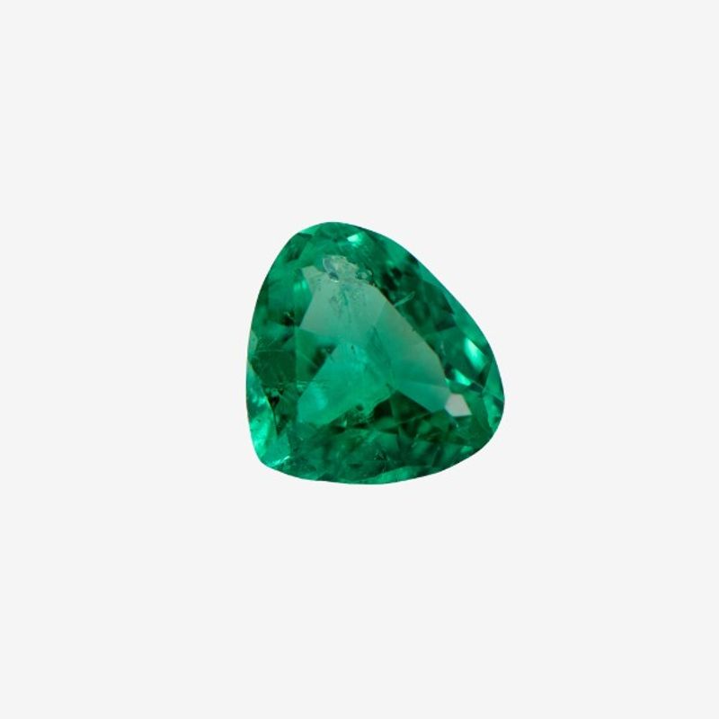 Colombianske smaragder 3 hjerter totalt 0,59ct
